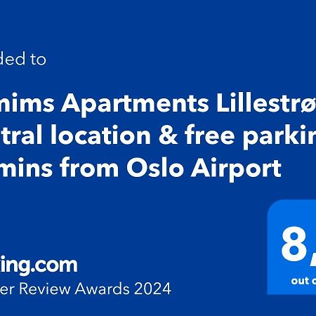 Demims Apartments Lillestrom - Central Location & Parking Esterno foto